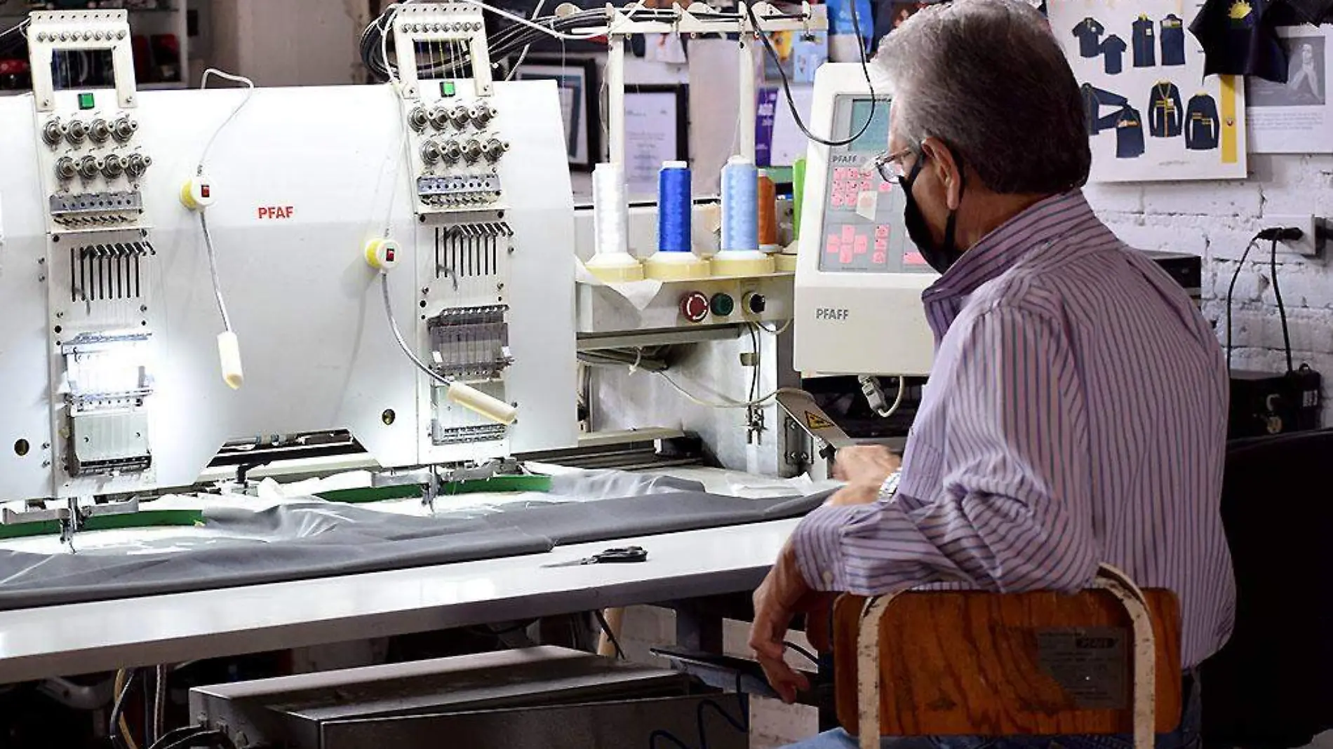 Trabajador de la industria textil